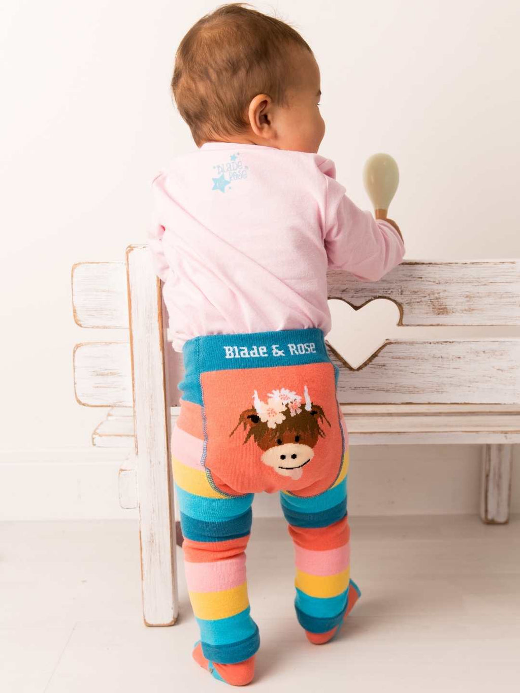 Bonnie Highland Cow Leggings