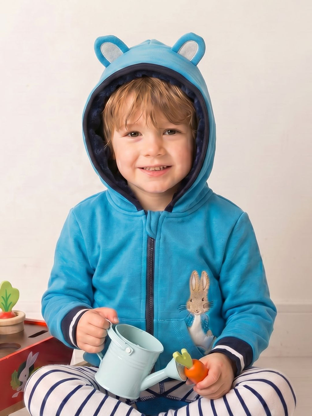 Peter Rabbit Blue Hoodie