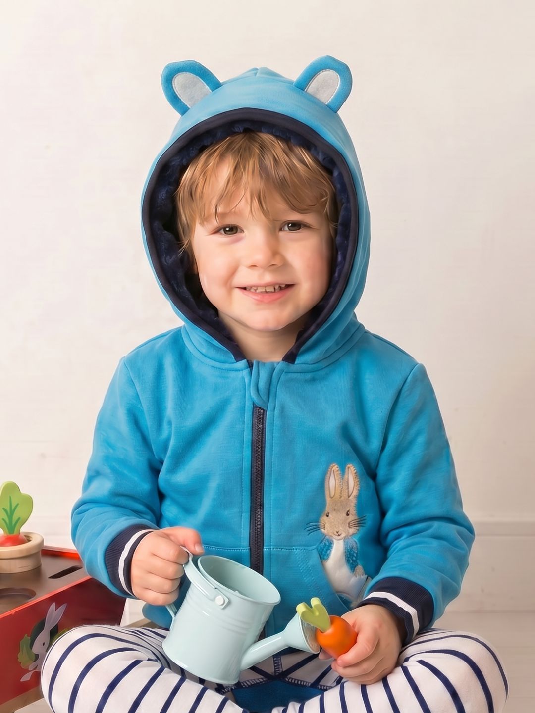 Peter Rabbit Blue Hoodie