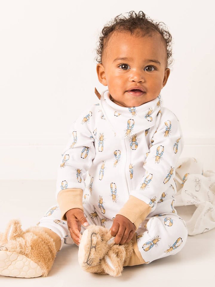 Peter Rabbit™ Neutral Romper Playsuit