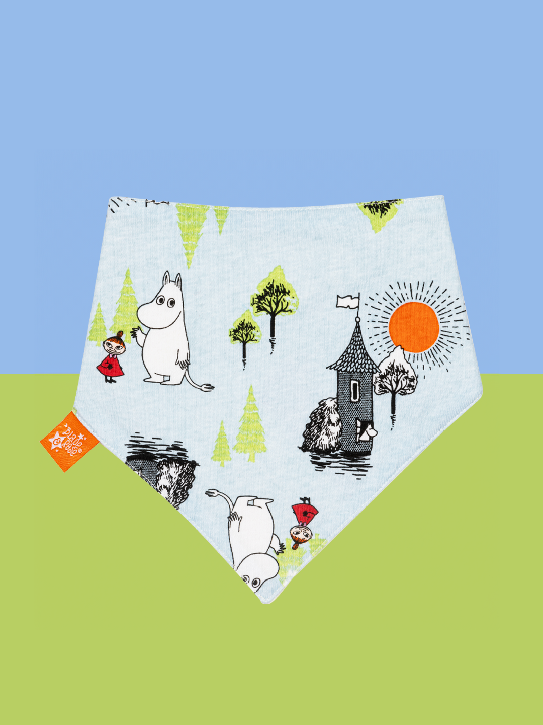 Moomin™ Organic Free To Explore Summer Bib