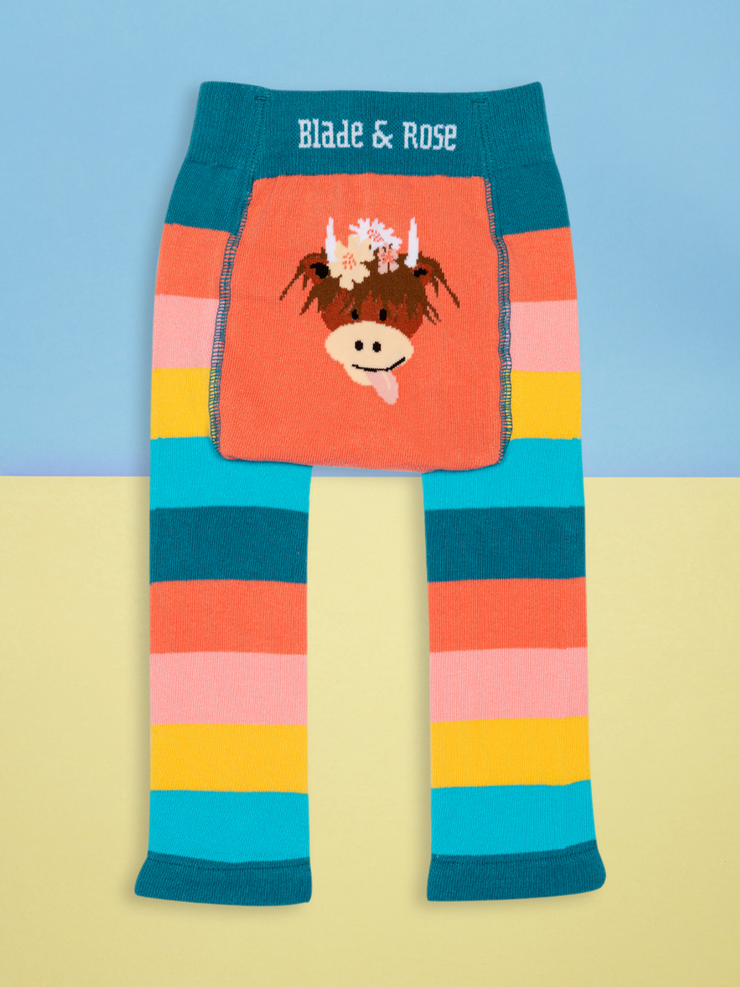 Bonnie Highland Cow Leggings