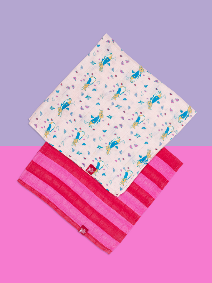 Peter Rabbit™ Love Summer Muslin Squares