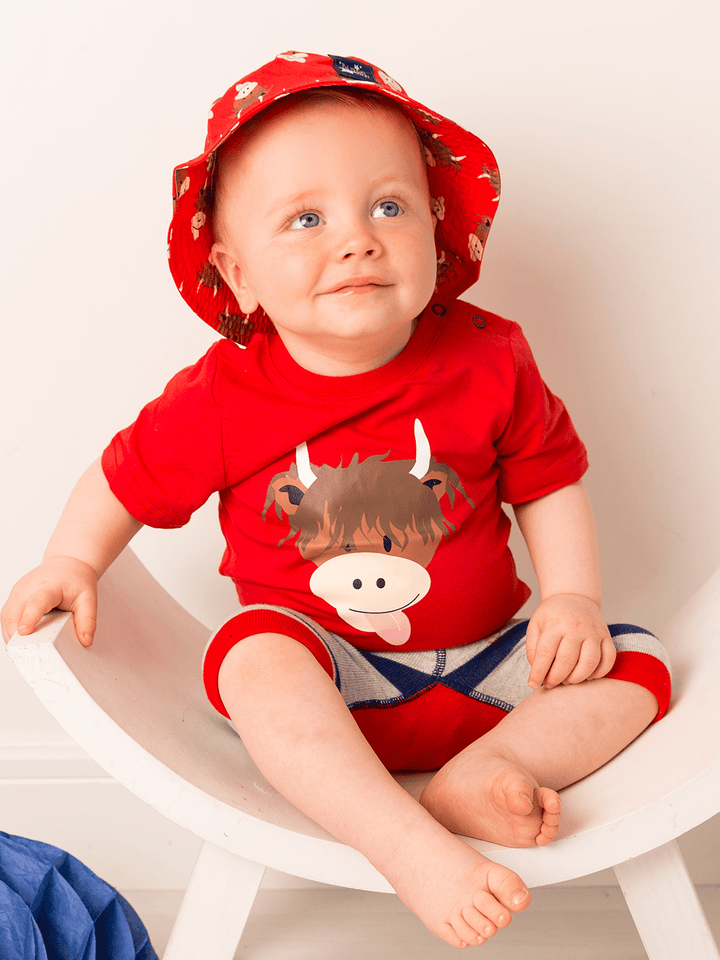 Hamish Highland Cow Tee - Blade & Rose UK