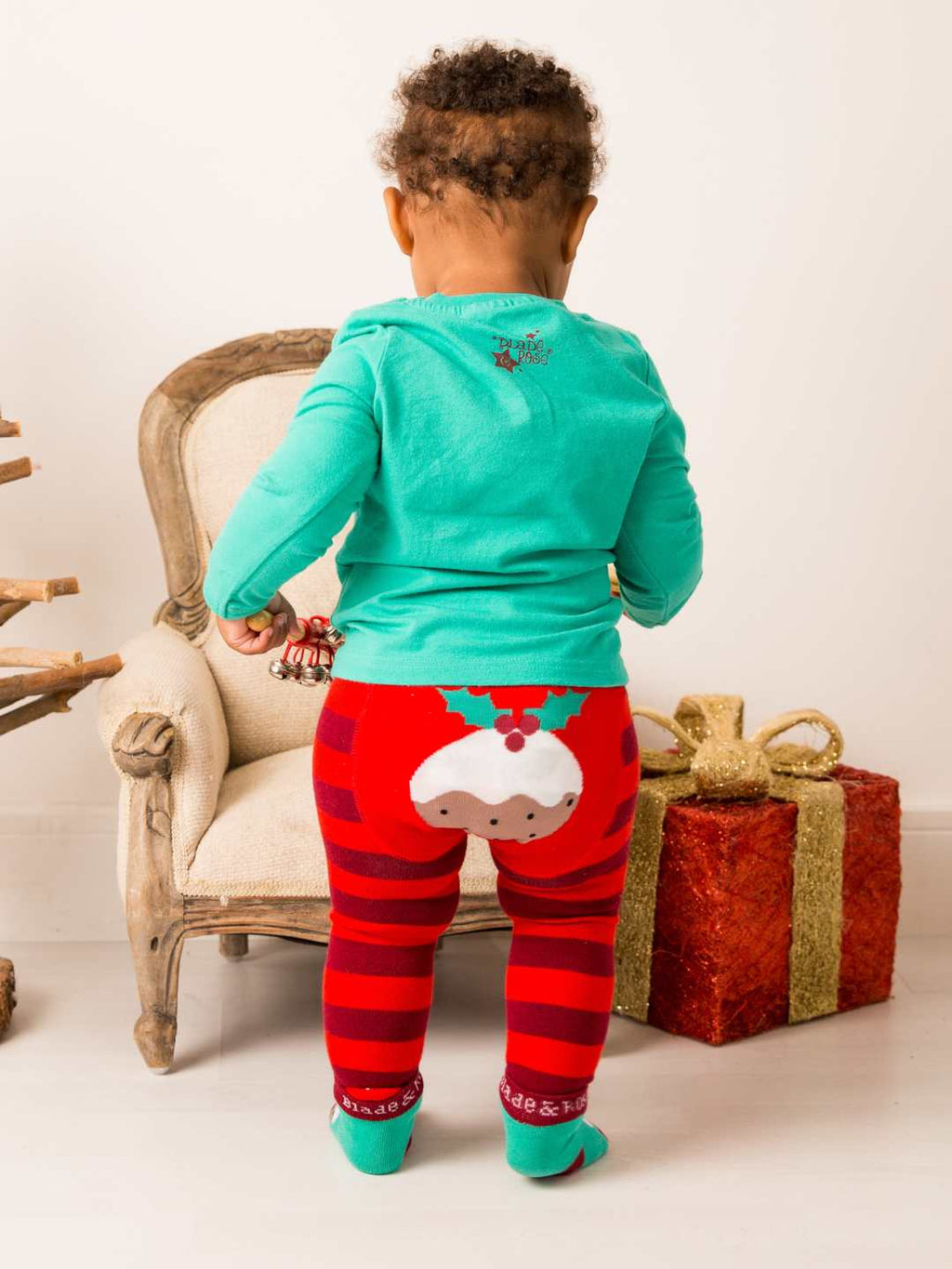 Christmas Pudding Leggings