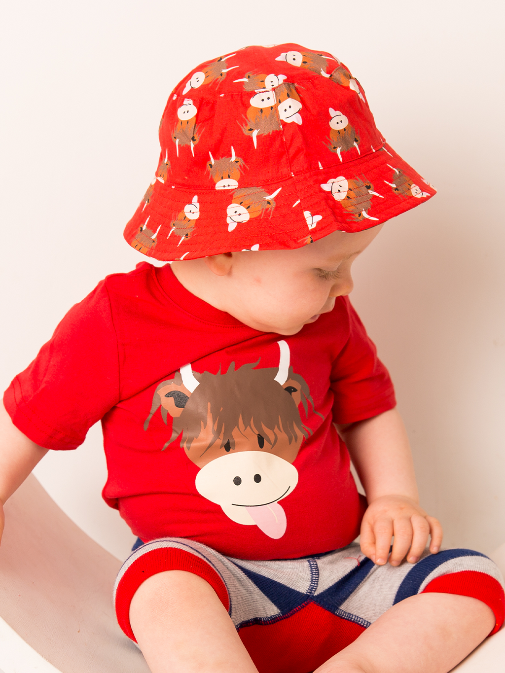 Hamish Highland Cow Summer Hat