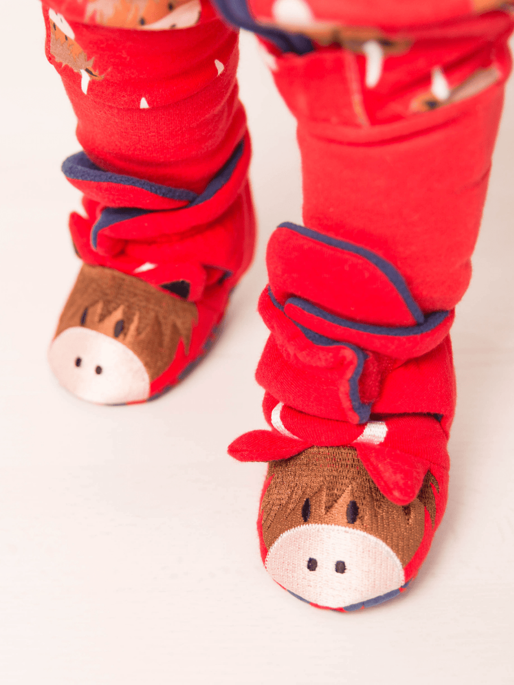 Hamish Highland Cow Booties - Blade & Rose UK