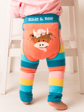 Bonnie Highland Cow Leggings