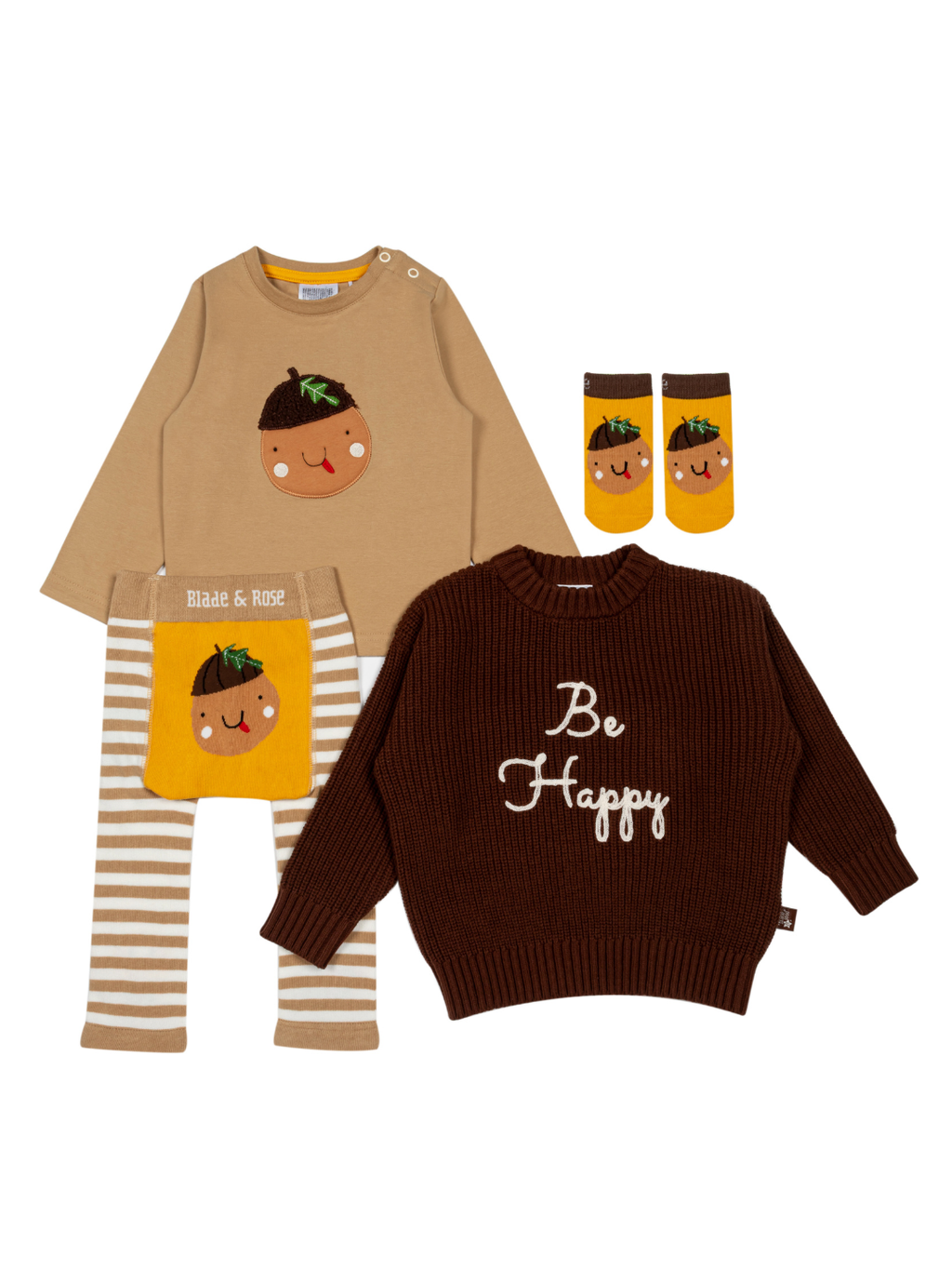 Junior Be Happy Knitted Jumper