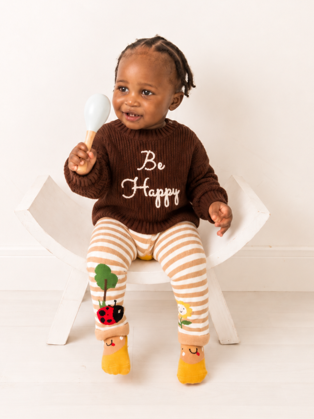 Junior Be Happy Knitted Jumper