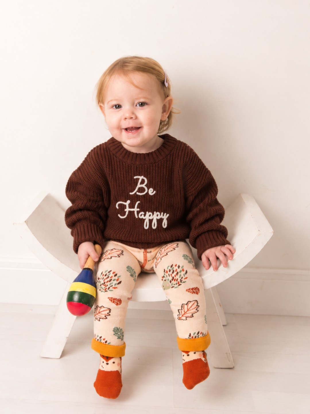 Junior Be Happy Knitted Jumper