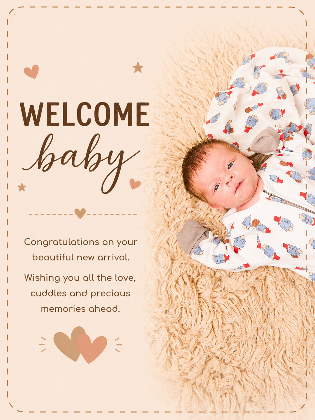New Baby Gift Card - E voucher