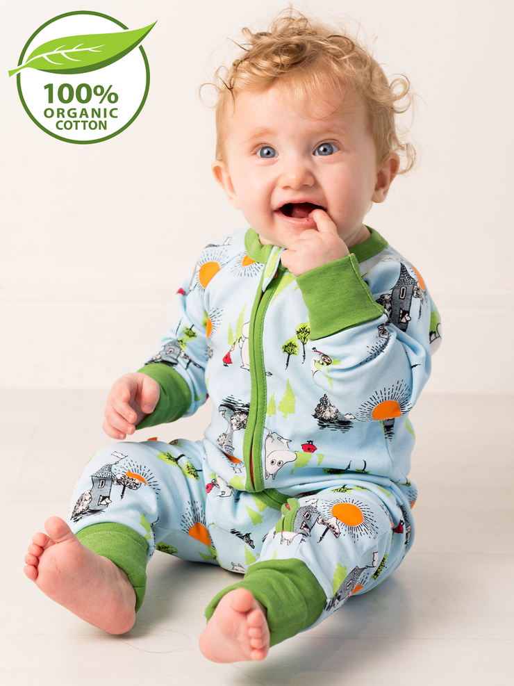 Moomin™ Organic Free To Explore Zip-Up Romper