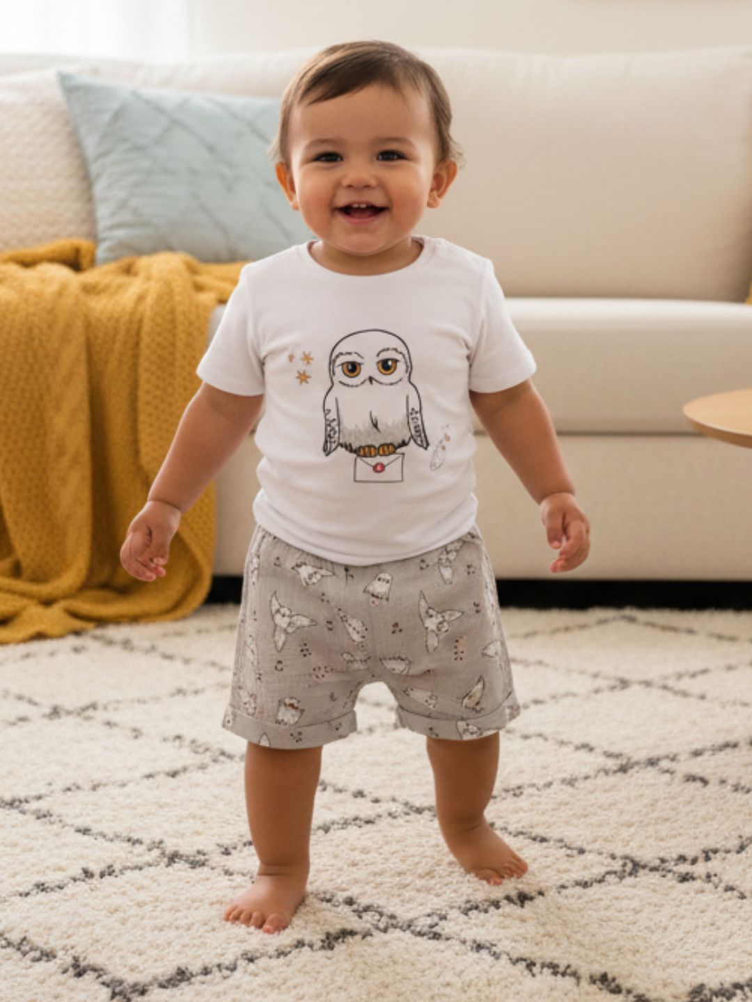 Harry Potter™ Hedwig Muslin Shorts