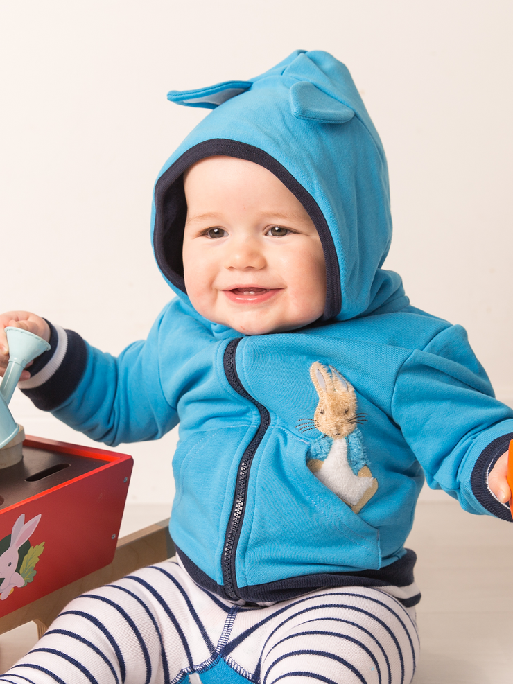 Peter Rabbit Blue Hoodie