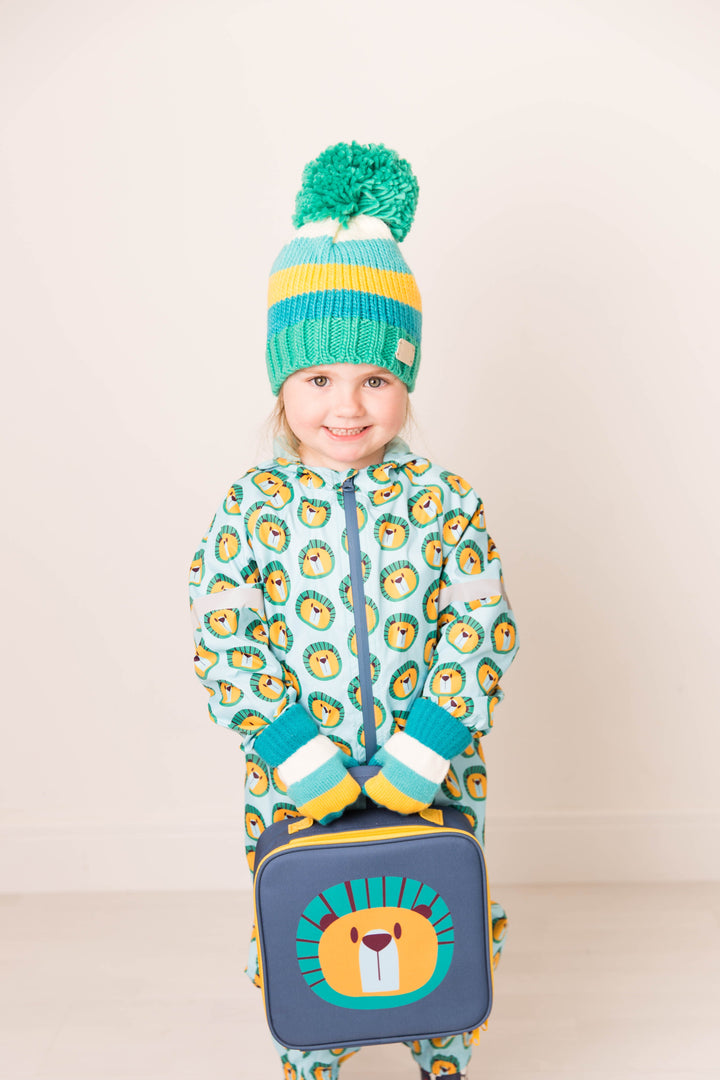 Green & Mustard Mittens